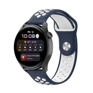 Flash Sale! Huawei Watch 3/3 Pro Sport Strap (Blue/White)  Limited Availability!