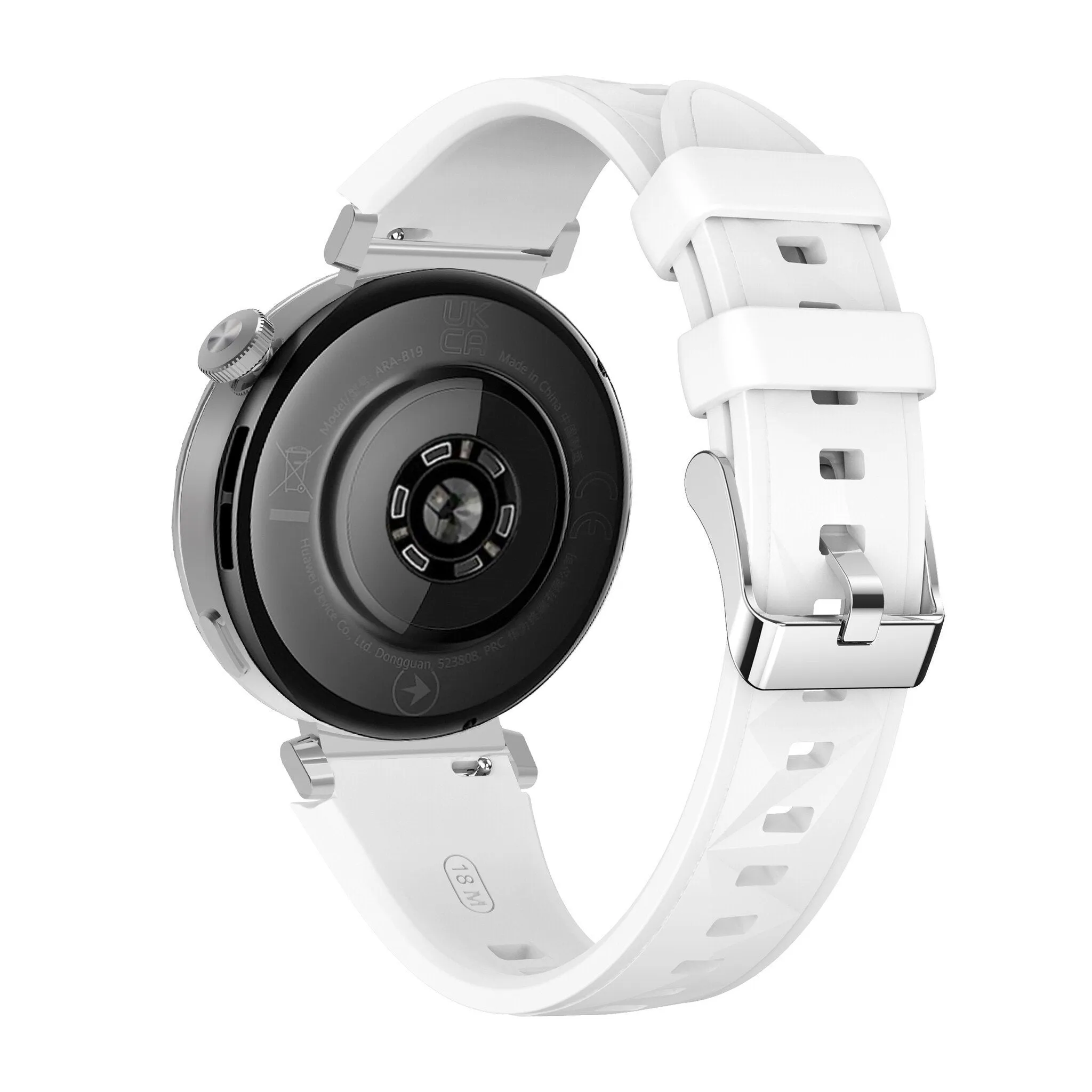 Flash Sale! Huawei Watch 5 - 42mm Premium Silicone Strap (White)  Going Fast!