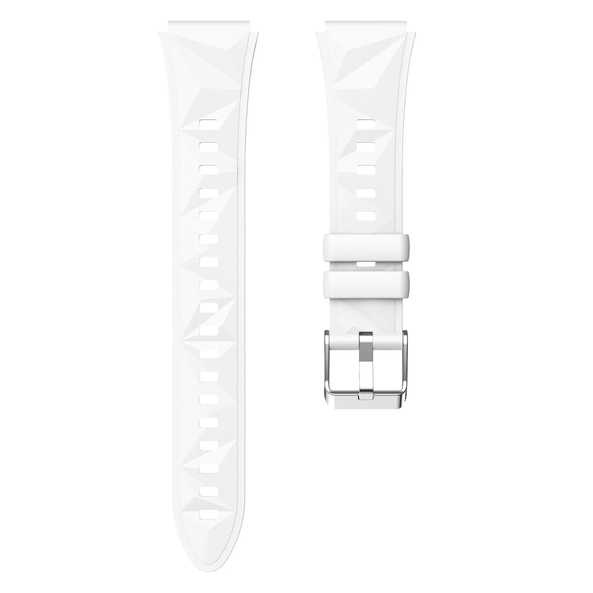 Flash Sale! Huawei Watch 5 - 42mm Premium Silicone Strap (White)  Going Fast!