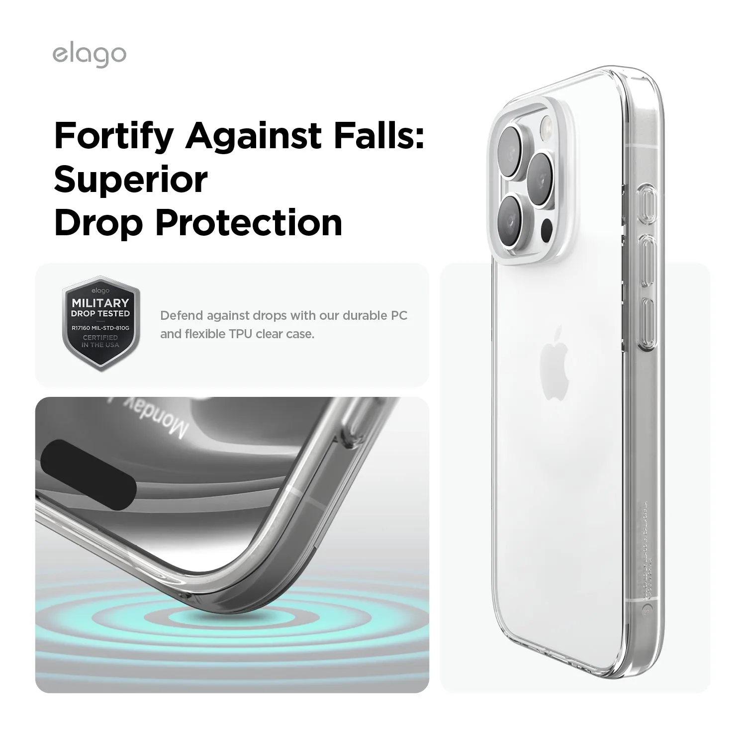 Flash Sale! Hybrid Clear Case  Almost Sold Out!