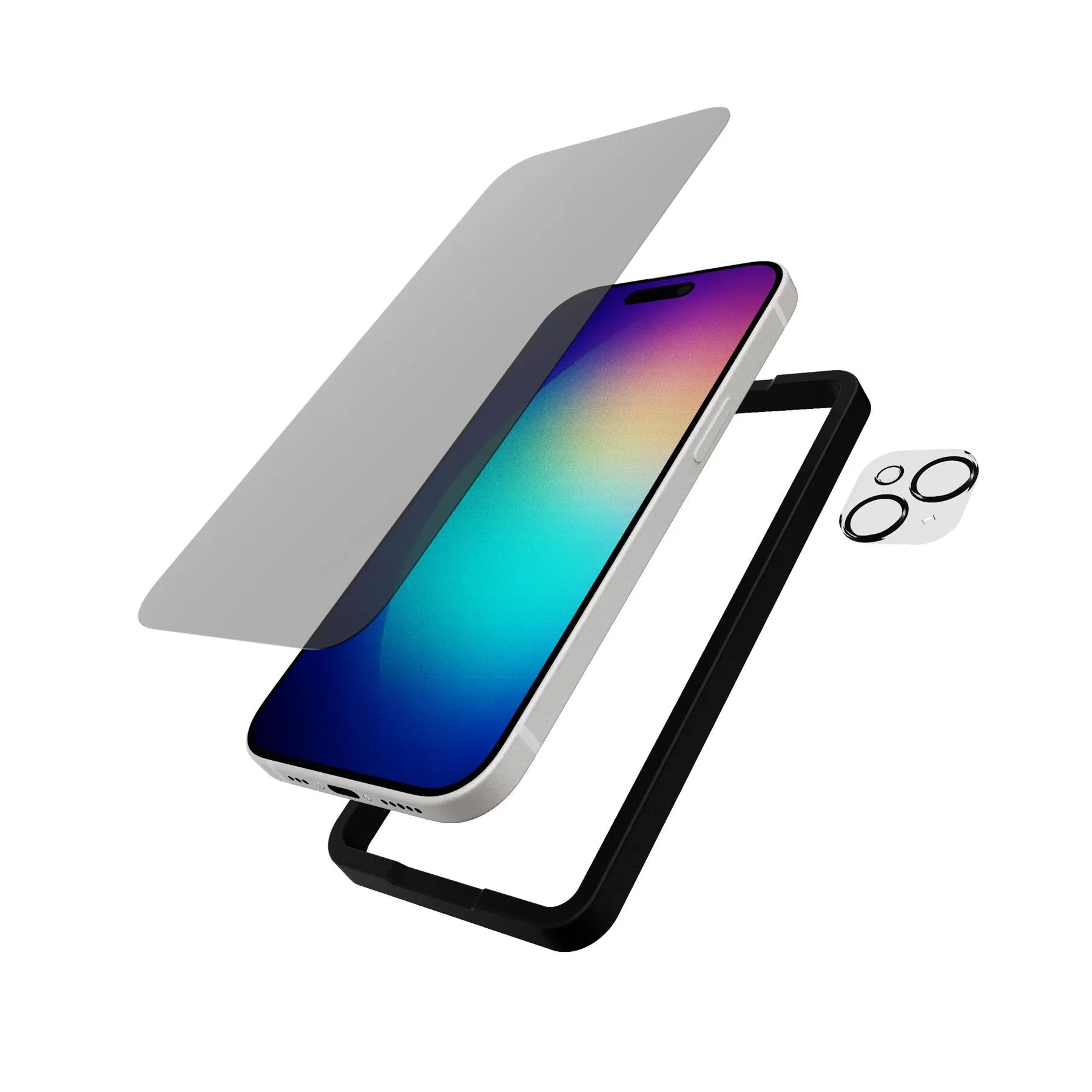 Flash Sale! Impact Glass - Apple iPhone 15 Privacy Screen with Camera Protector  Ends Soon!