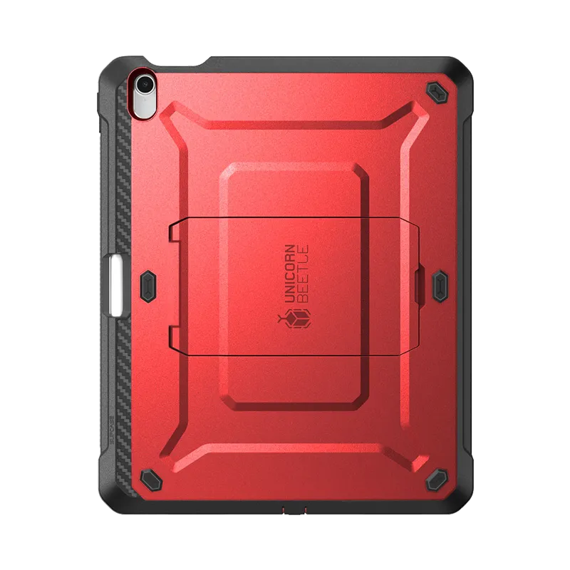 Flash Sale iPad 10.9" 2022 Unicorn Beetle PRO Rugged Kickstand Case-Metallic Red  Almost Gone!