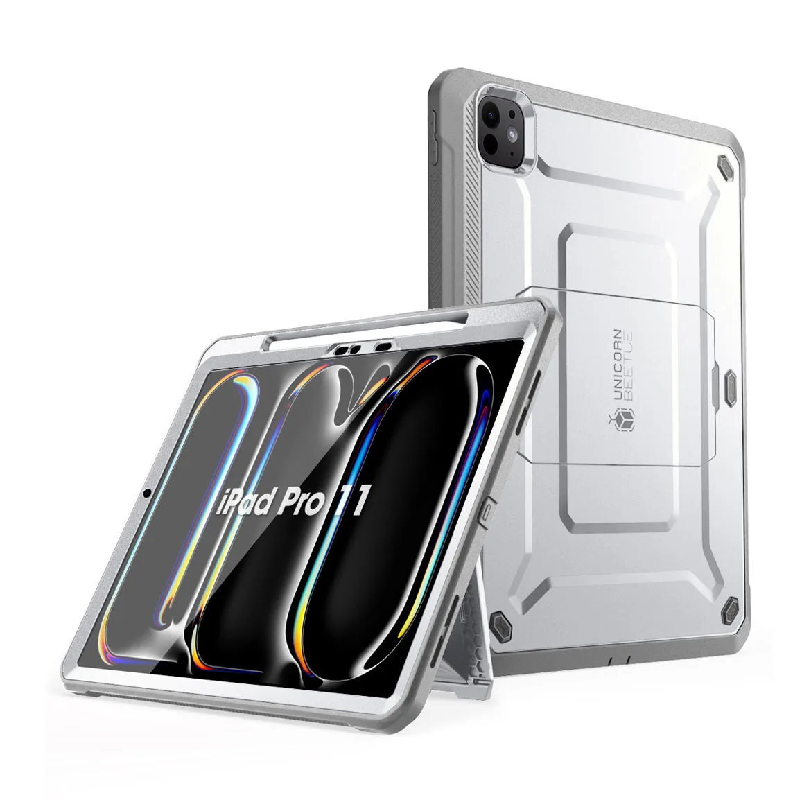 Flash Sale! iPad Pro 11 Inch (2024) Unicorn Beetle Pro Rugged Case-White  Limited Release!