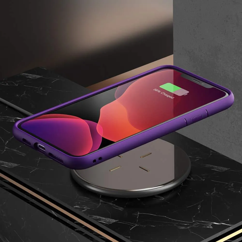 Flash Sale! iPhone 11 6.1 inch Unicorn Beetle Style Slim Clear Case-Purple  Last Few Pieces!