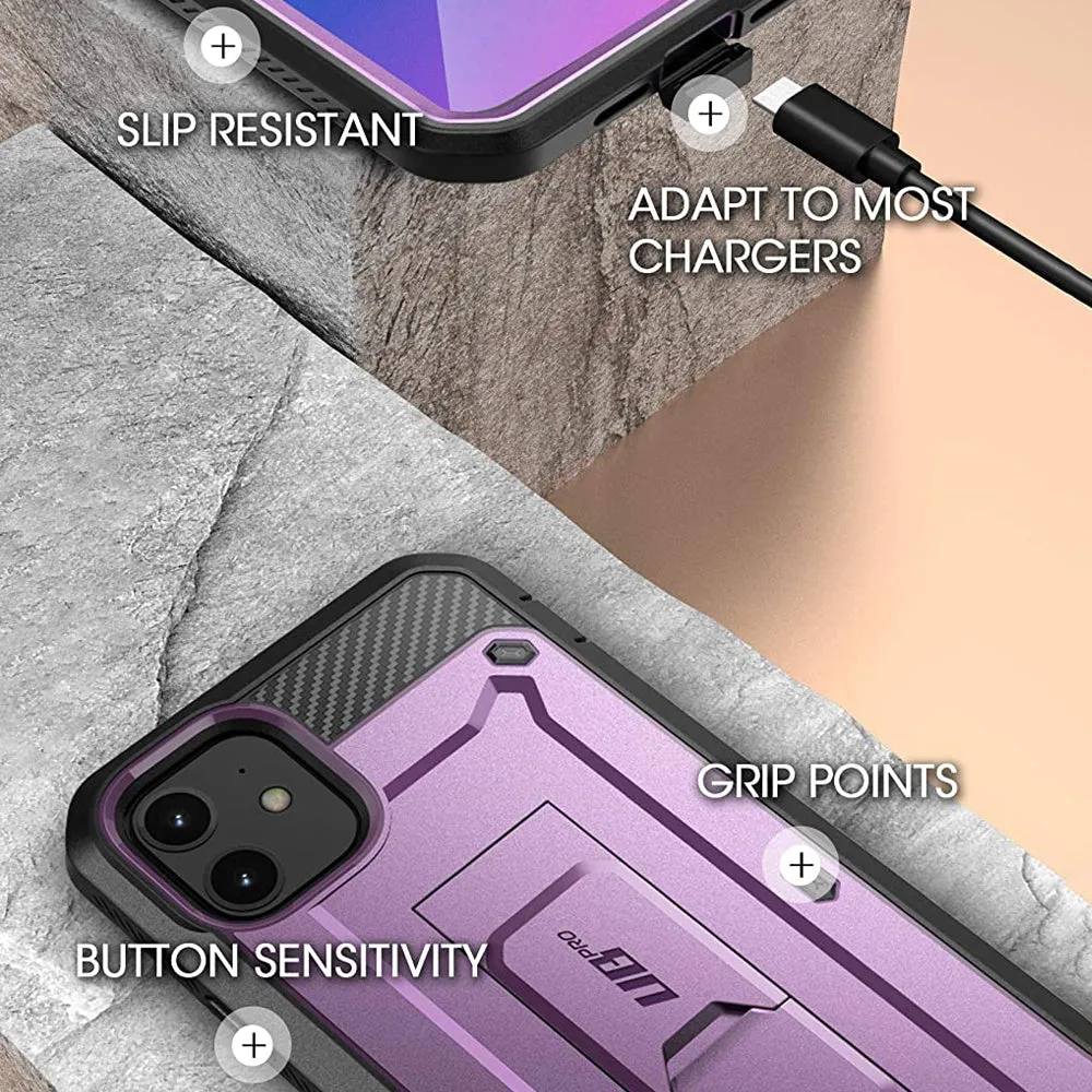 Flash Sale! iPhone 12 mini 5.4 inch Unicorn Beetle Pro Rugged Case-Metallic Purple  Limited Release!