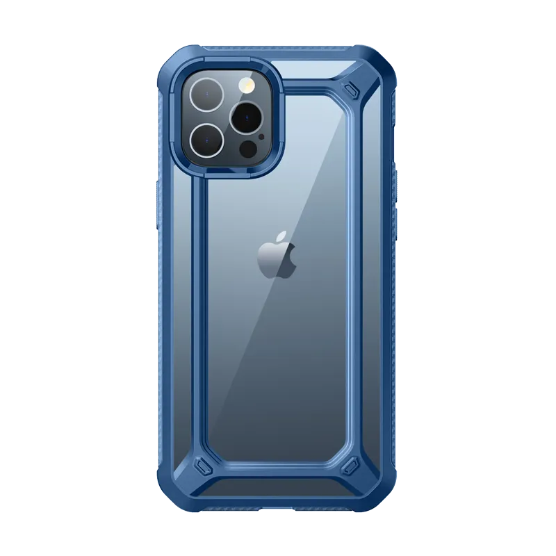 Flash Sale iPhone 12 Pro 6.1 inch Unicorn Beetle Exo Clear Case-Blue  Dont Miss Out!