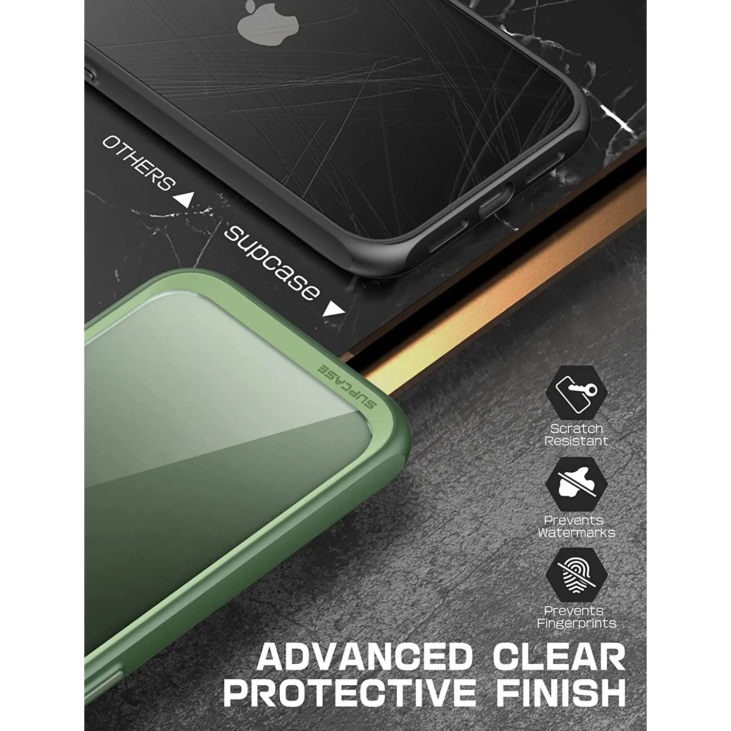 Flash Sale! iPhone 13 6.1 inch Unicorn Beetle Style Slim Clear Case-Green  Almost Gone!