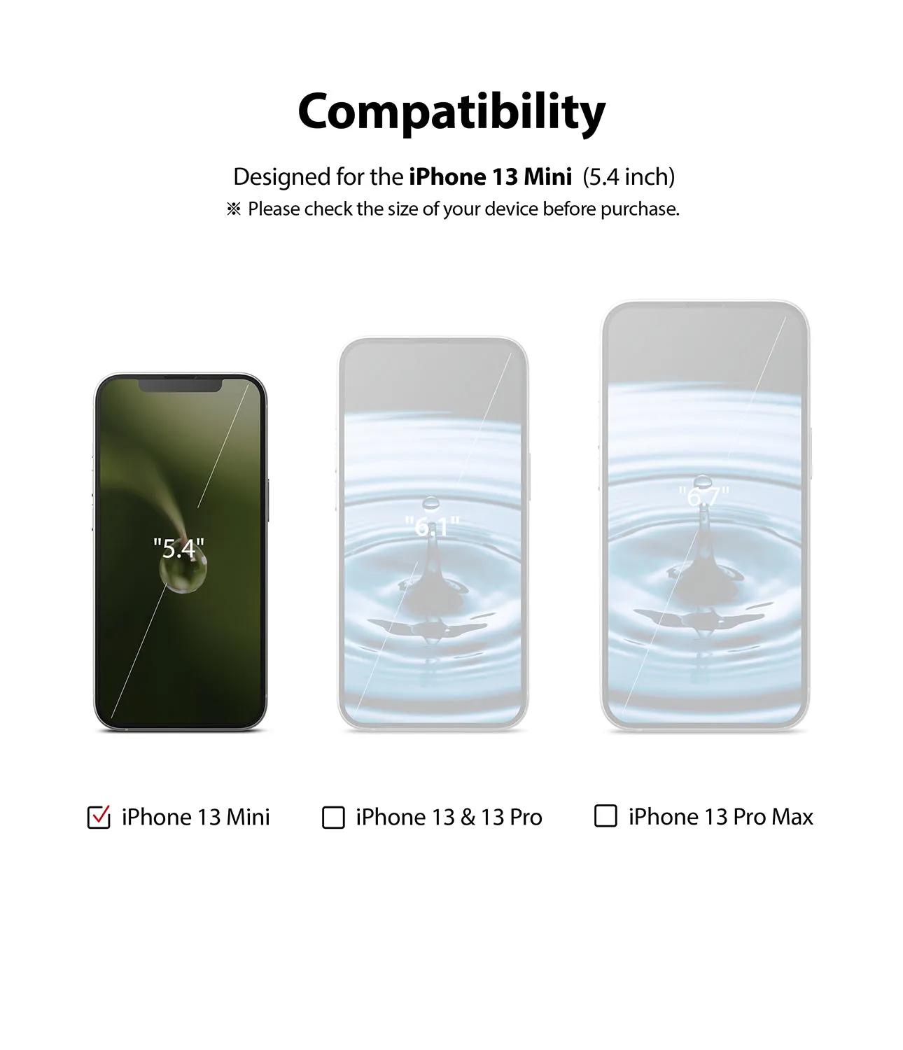 Flash Sale iPhone 13 Mini Screen Protector | Invisible Defender Glass  Today Only!