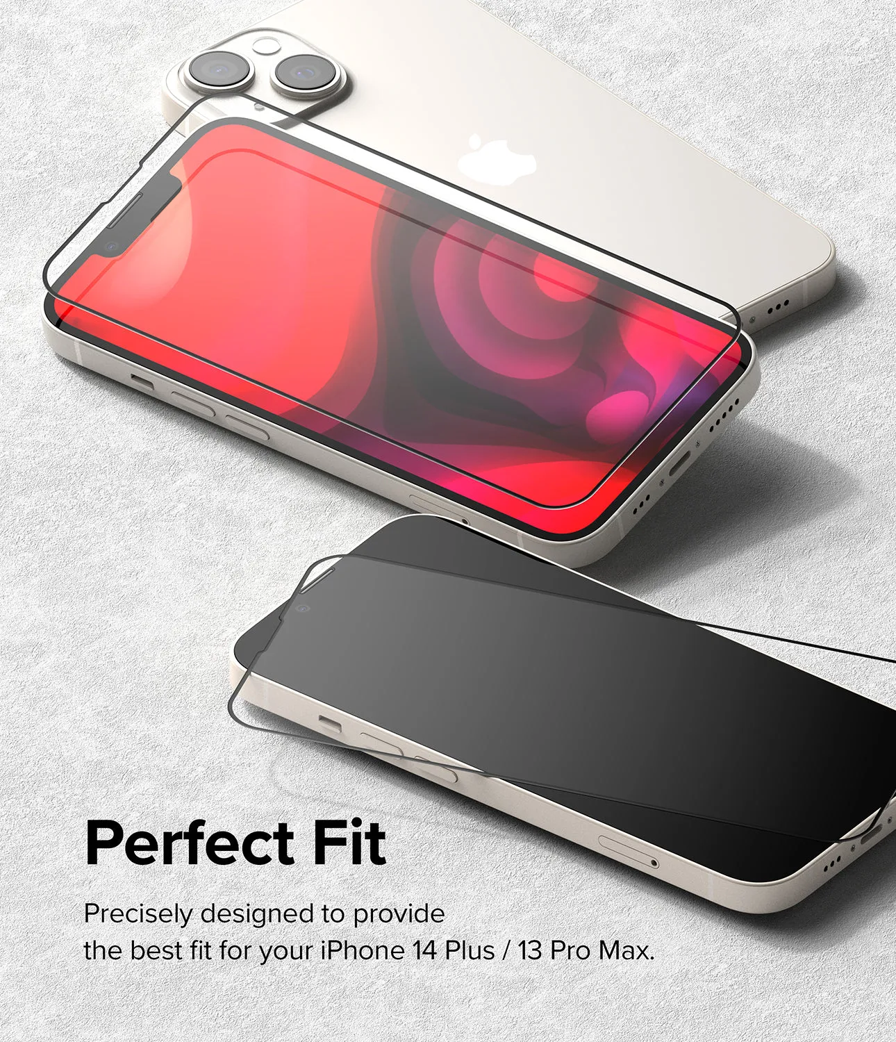 Flash Sale iPhone 14 Plus / 13 Pro Max Screen Protector | Full Cover Glass  Stylish & Comfortable