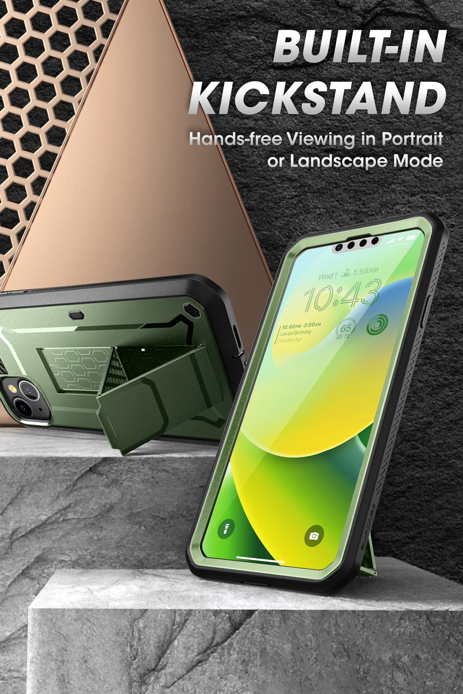 Flash Sale! iPhone 14 Plus 6.7 inch Unicorn Beetle PRO Rugged Case-Dark Green  Last Few Pieces!