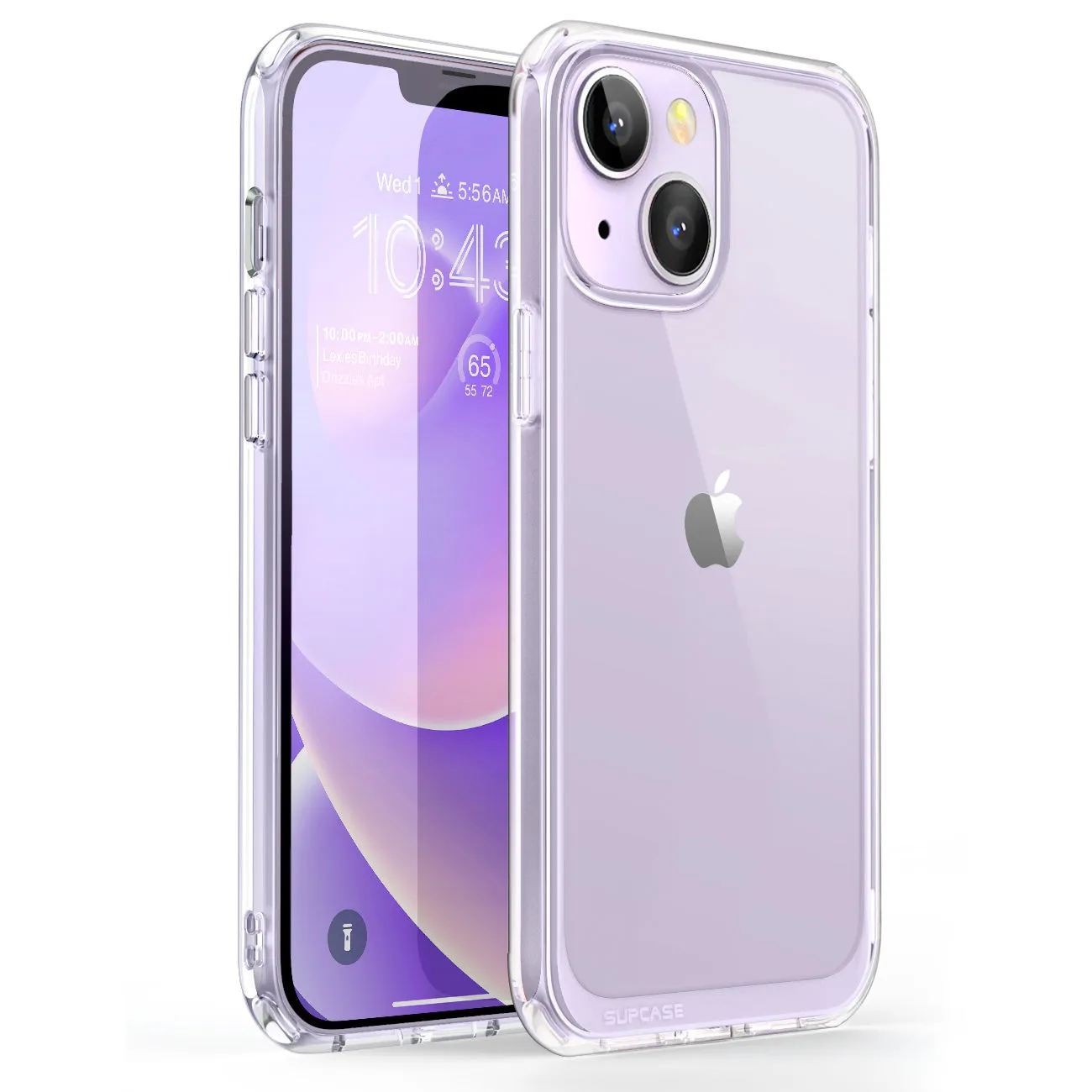 Flash Sale! iPhone 14 Plus 6.7 inch Unicorn Beetle Style Slim Clear Case-Deep Purple  Almost Gone!