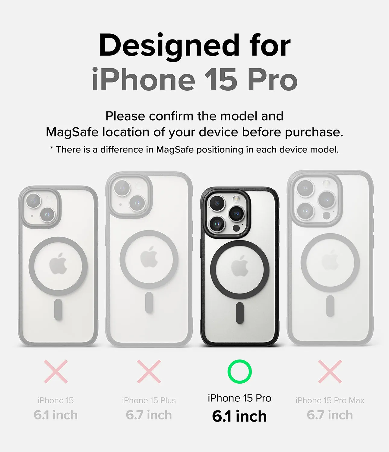 Flash Sale iPhone 15 Pro Case | Fusion Bold Magnetic  Going Fast!