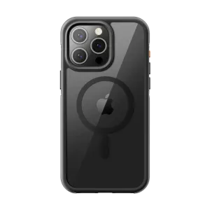 Flash Sale! iPhone 15 Pro Max 6.7 inch Unicorn Beetle AIR MAG with Screen Protector Clear Case-Black  Stylish & Comfortable