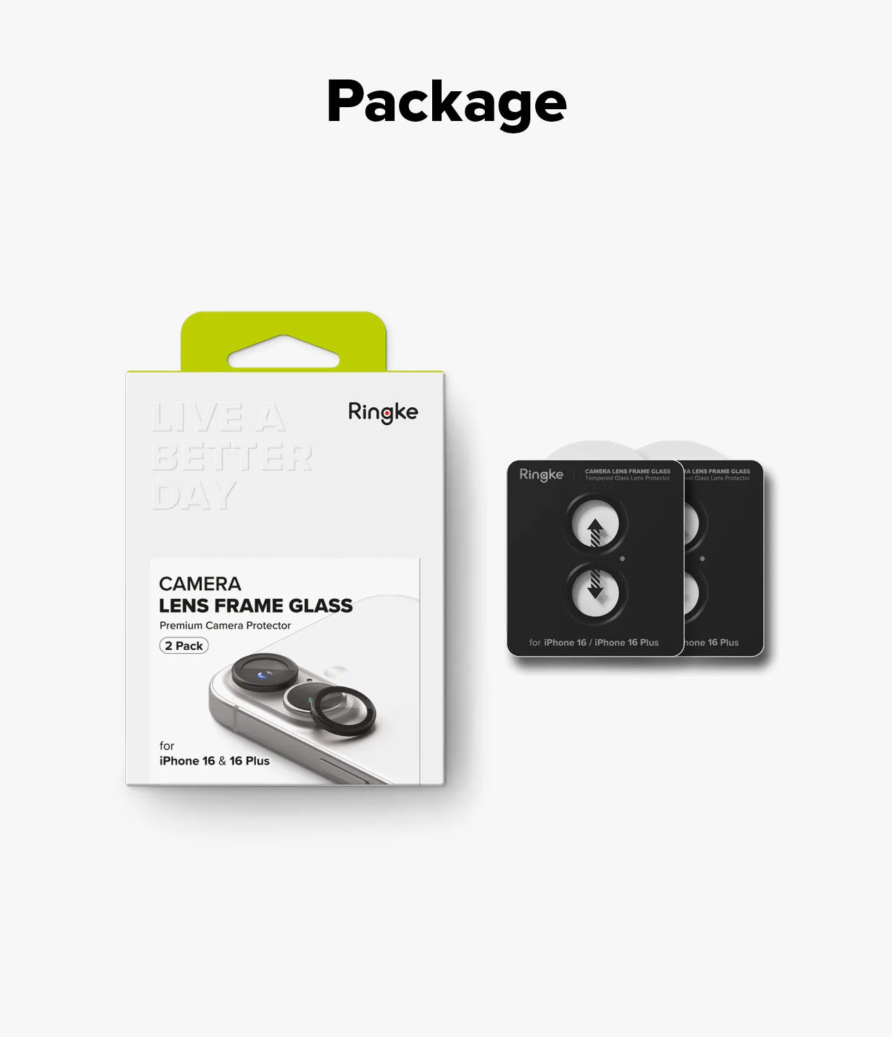 Flash Sale! iPhone 16 Plus / 16 | Camera Lens Frame Glass  Almost Sold Out!