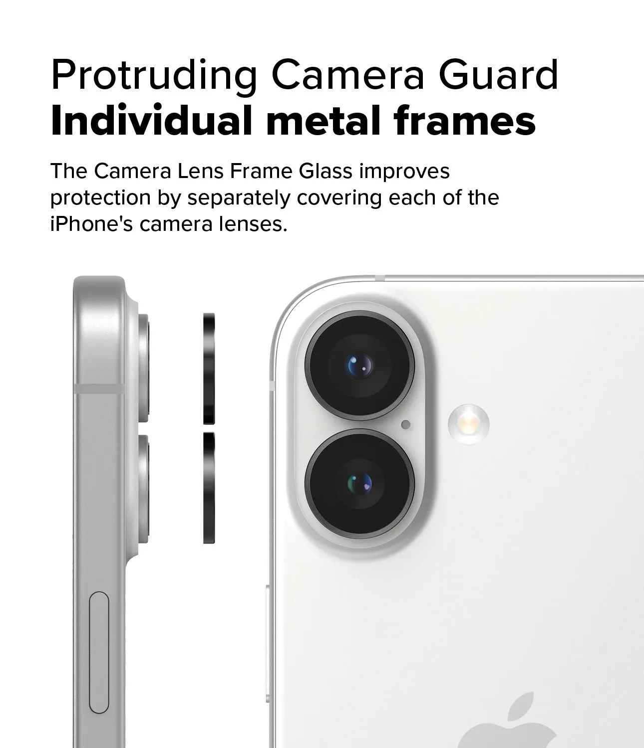 Flash Sale! iPhone 16 Plus / 16 | Camera Lens Frame Glass  Almost Sold Out!