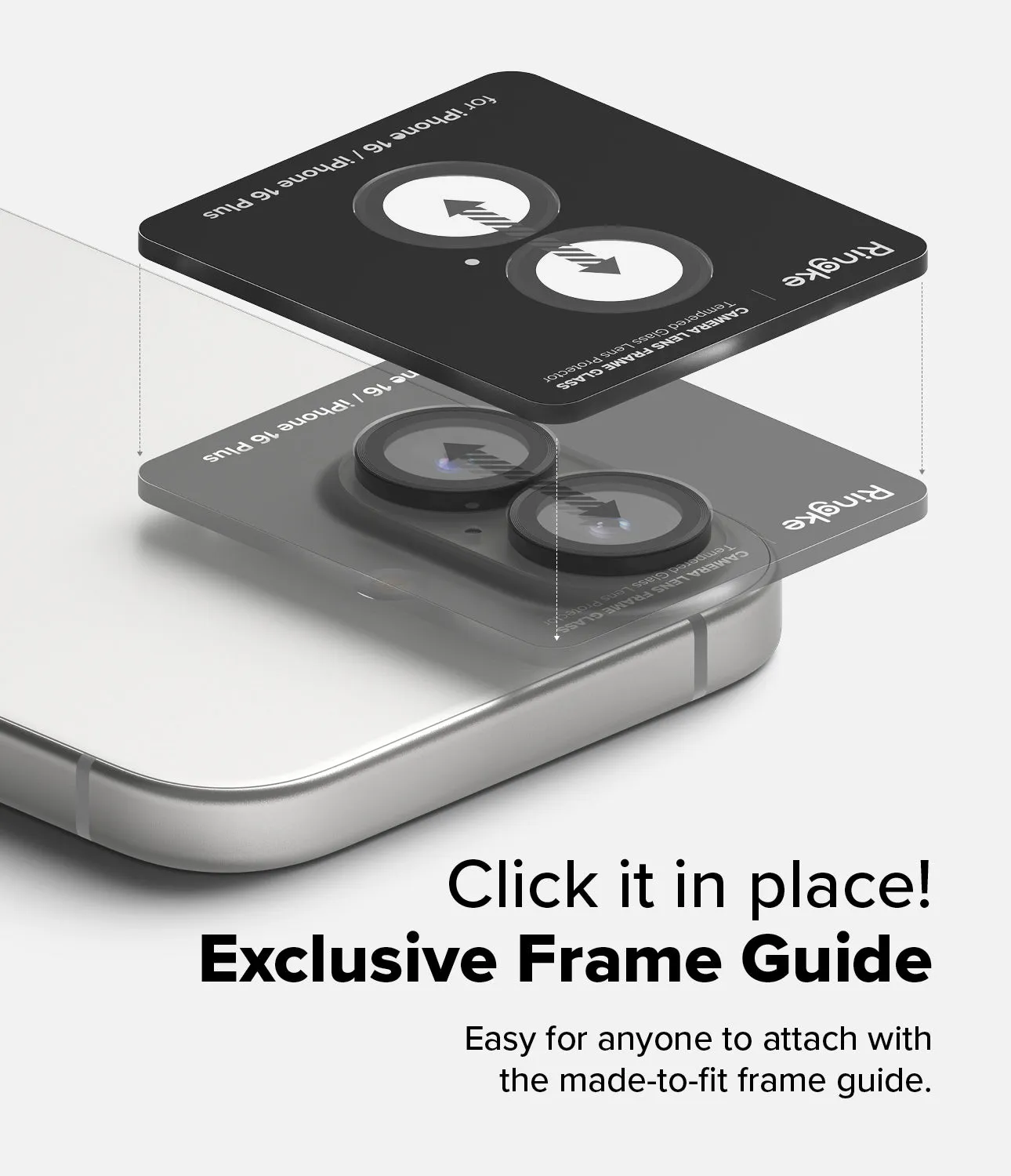 Flash Sale! iPhone 16 Plus / 16 | Camera Lens Frame Glass  Almost Sold Out!