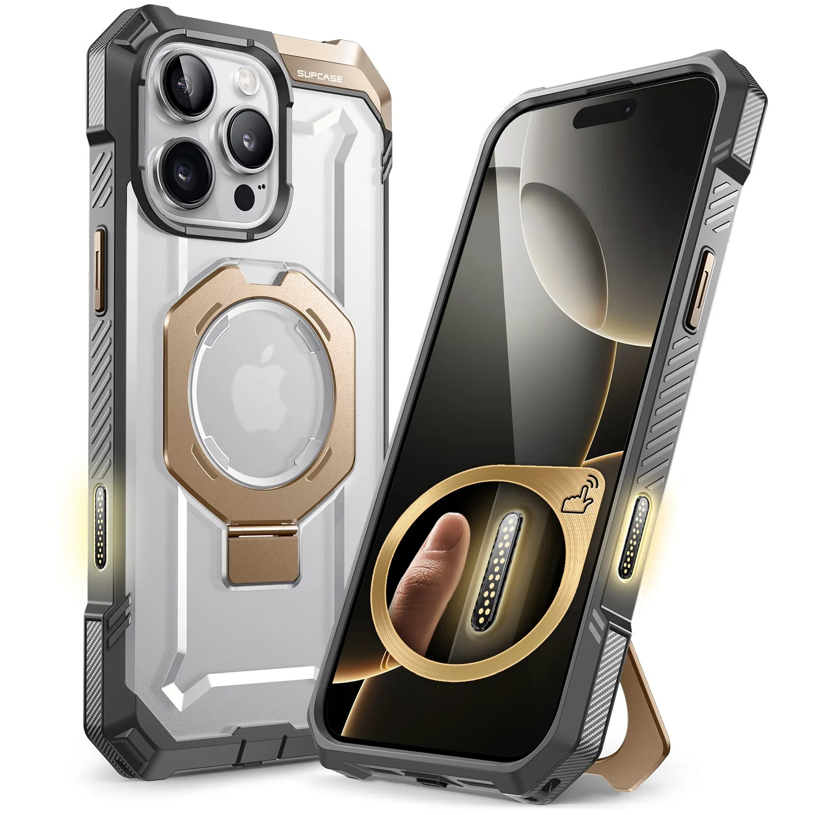 Flash Sale iPhone 16 Pro Max 6.9 inch UB Grip MagSafe Camera Control Button Phone Case-Desert Gold  Limited Availability!