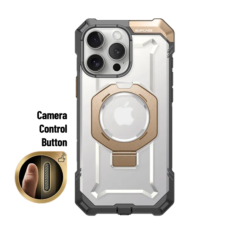 Flash Sale iPhone 16 Pro Max 6.9 inch UB Grip MagSafe Camera Control Button Phone Case-Desert Gold  Limited Availability!