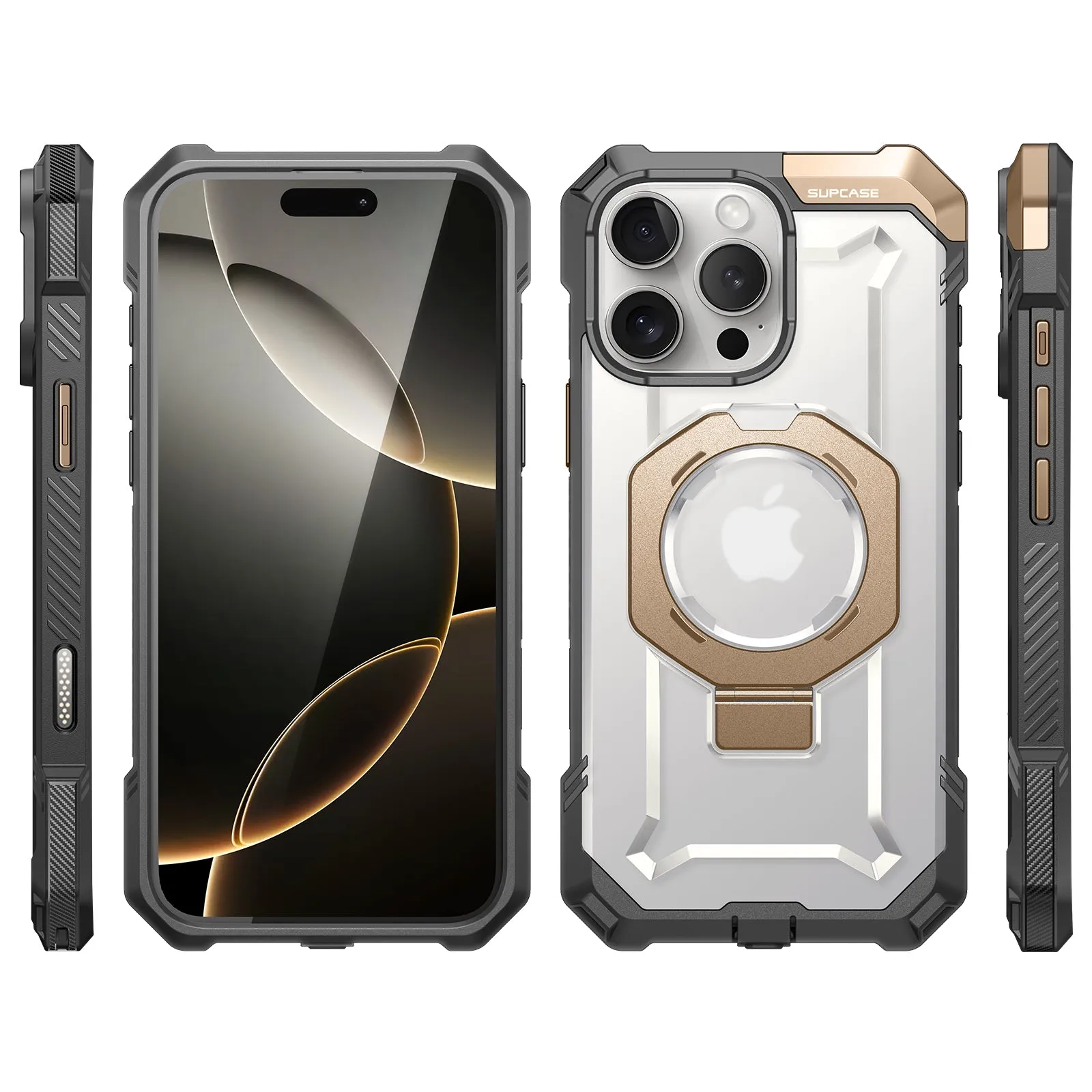 Flash Sale iPhone 16 Pro Max 6.9 inch UB Grip MagSafe Camera Control Button Phone Case-Desert Gold  Limited Availability!