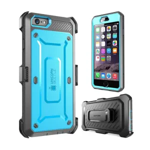 Flash Sale! iPhone 6 / 6S Unicorn Beetle Pro Full Body Rugged Holster Case with Screen Protector-Blue  Stylish & Comfortable