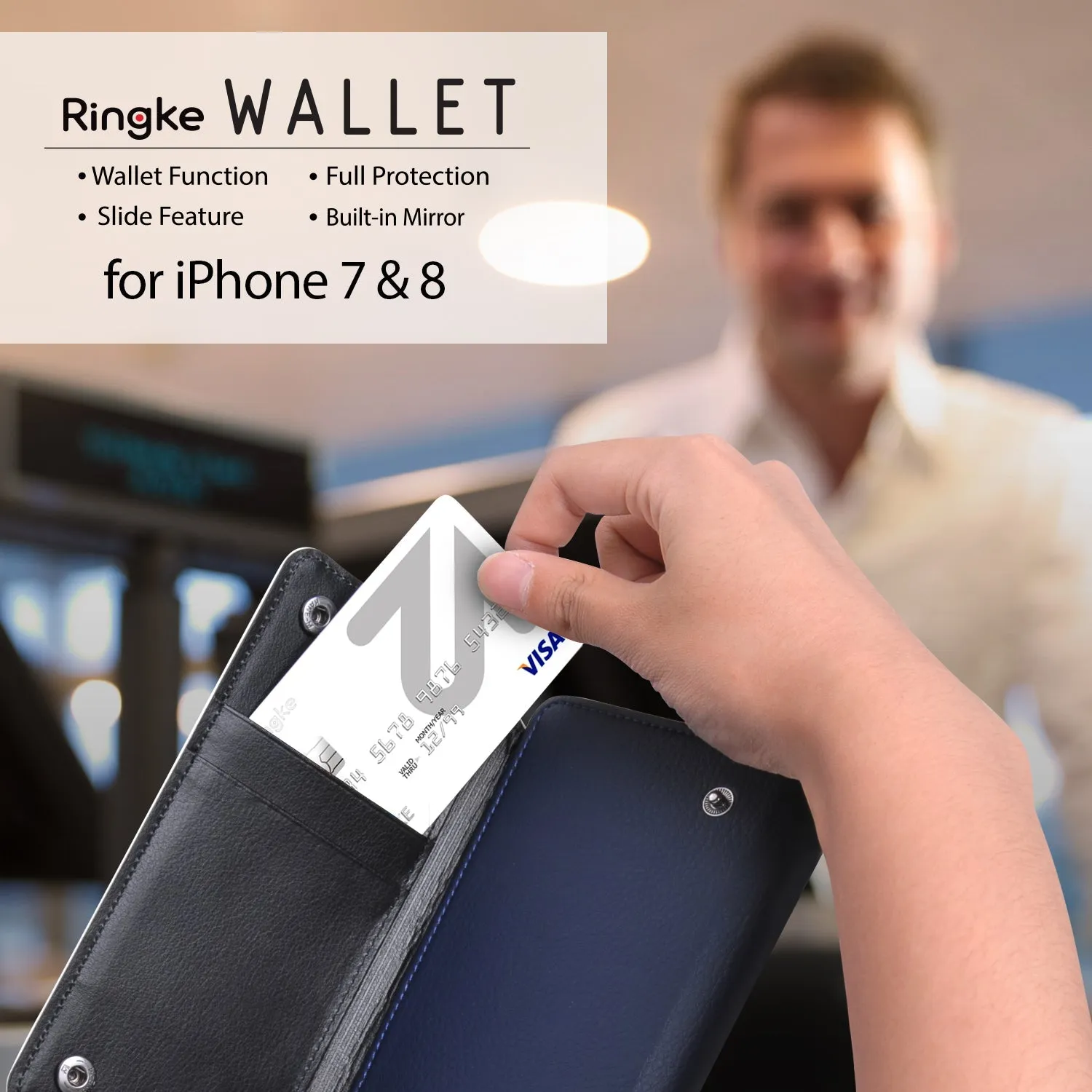 Flash Sale! iPhone 8 / 7 / SE 2020 / SE 2022 Case | Wallet  Stylish & Comfortable