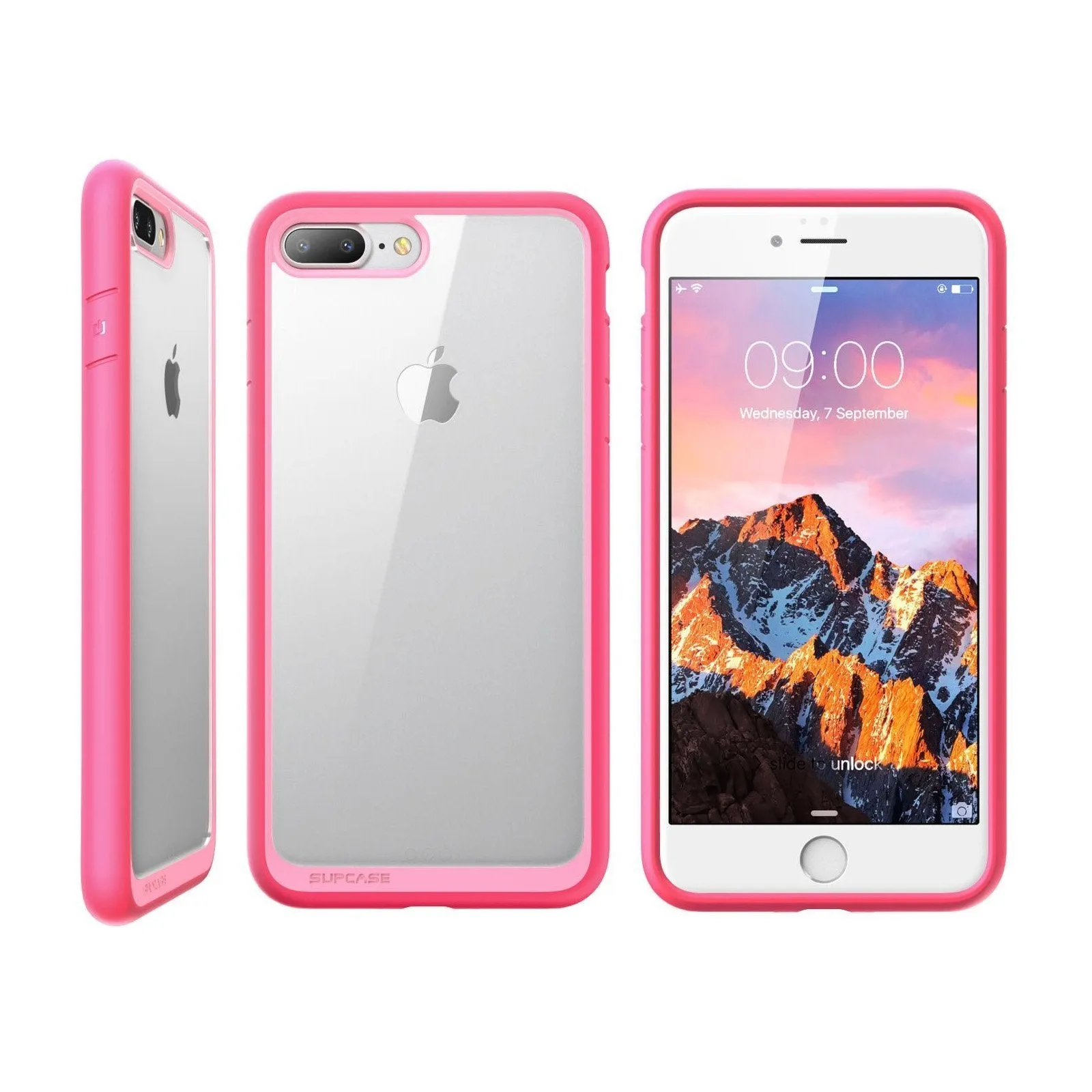 Flash Sale iPhone 8 Plus Unicorn Beetle Style Slim Clear Case-Pink  Dont Miss Out!