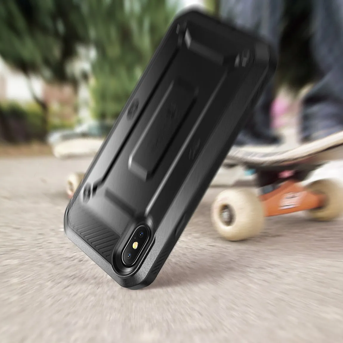 Flash Sale! iPhone X / XS Unicorn Beetle Pro Rugged Holster Case-Black  Today Only!