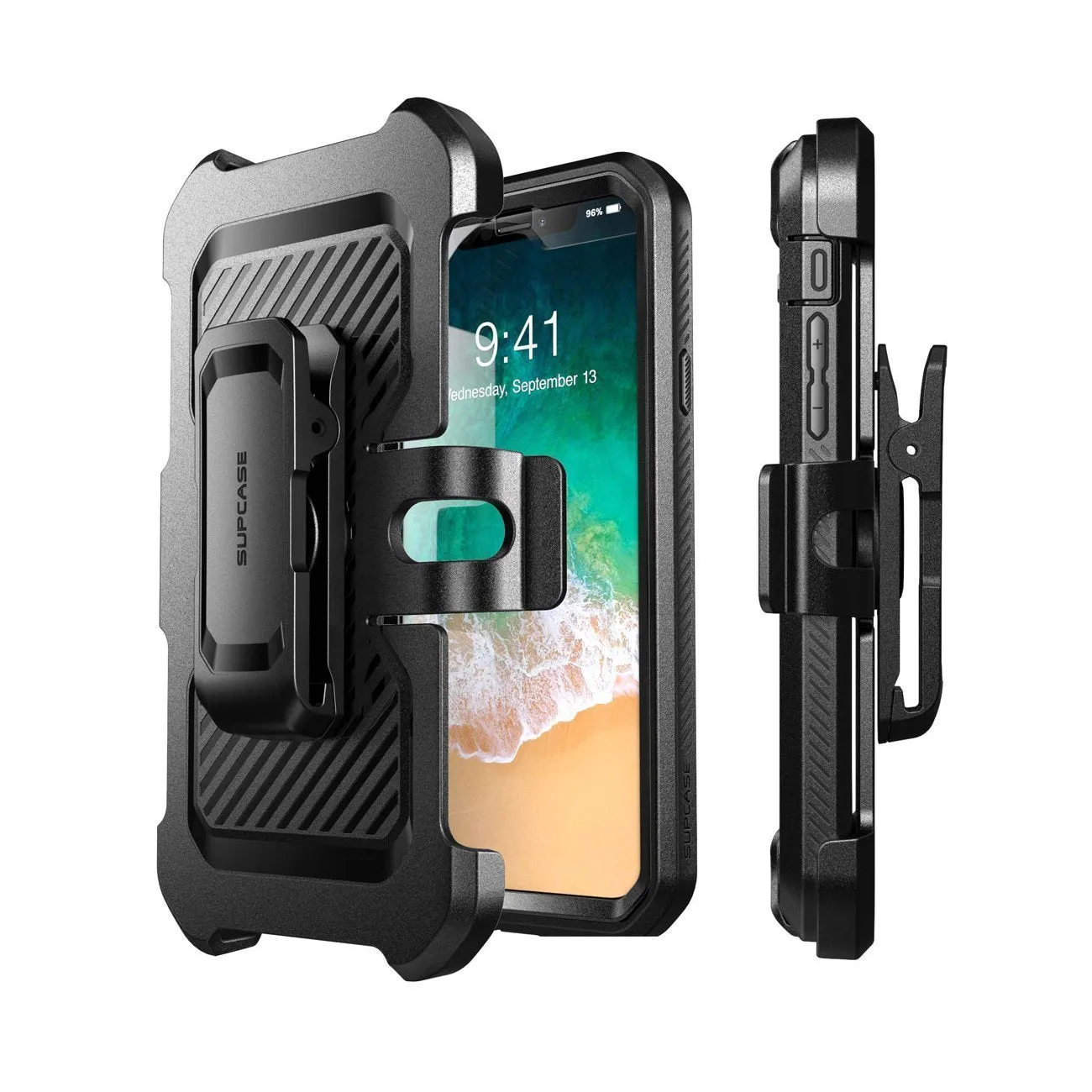 Flash Sale! iPhone X / XS Unicorn Beetle Pro Rugged Holster Case-Black  Today Only!