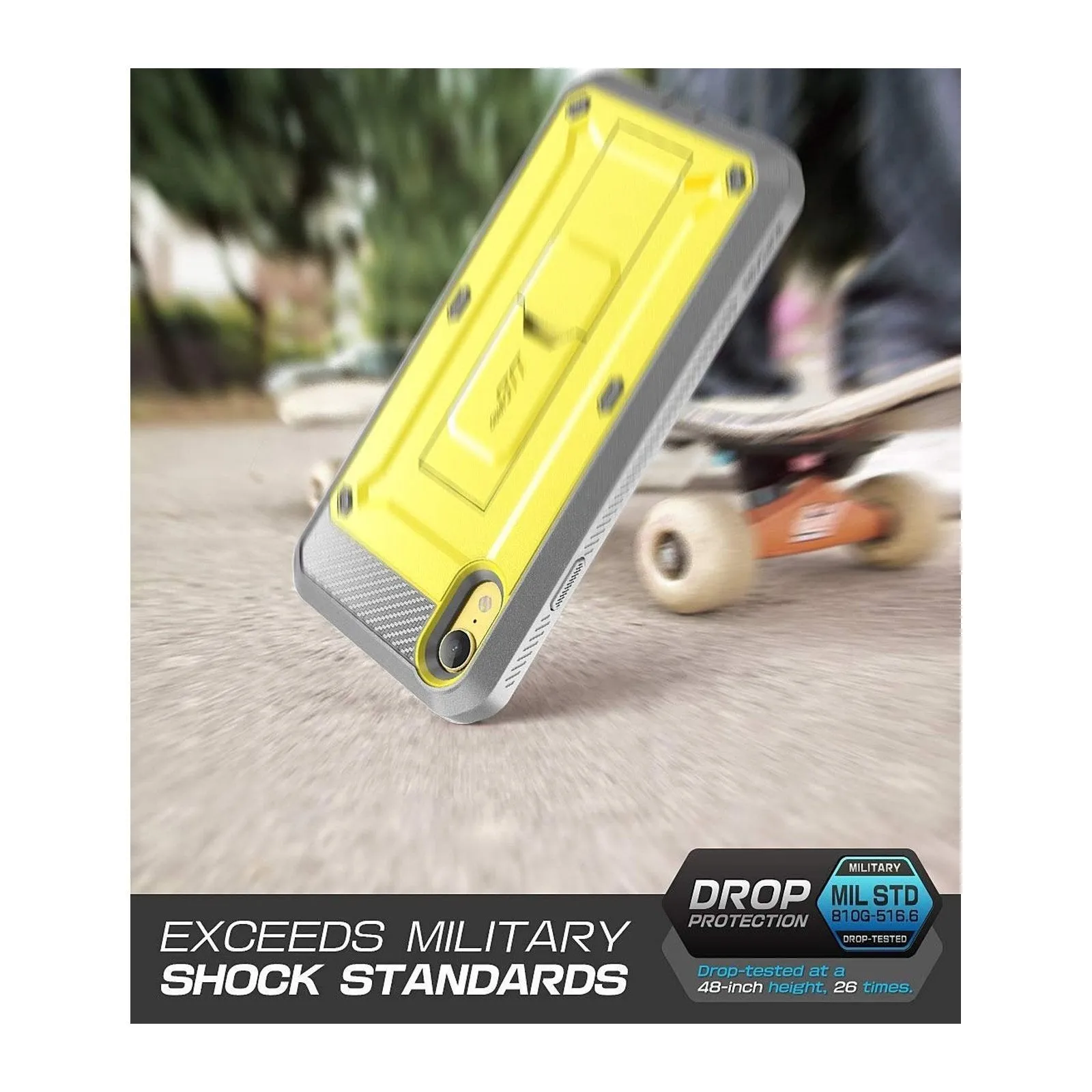Flash Sale iPhone XR Unicorn Beetle Pro Full-Body Holster Case-Yellow  Last Few Pieces!