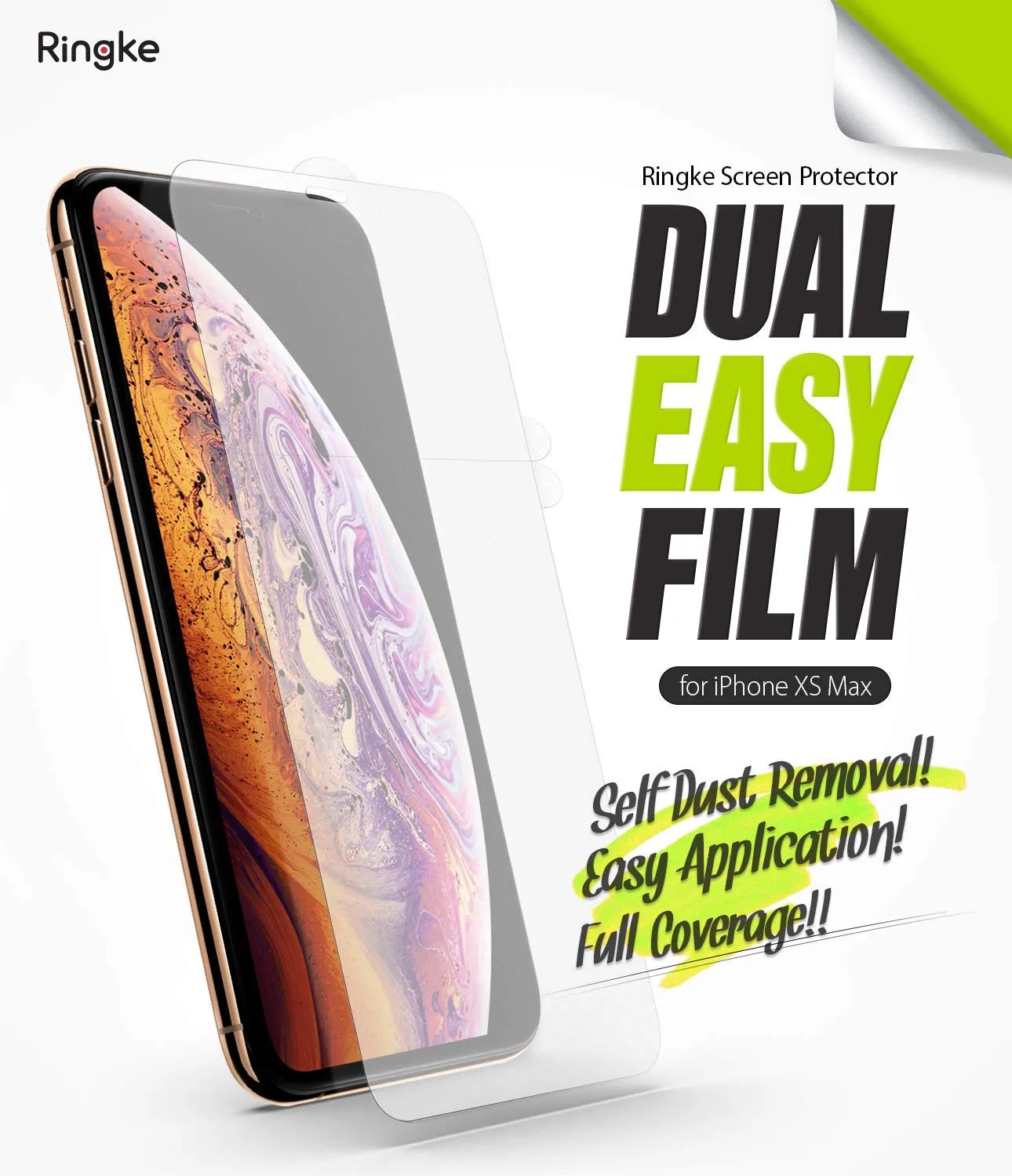 Flash Sale! iPhone XS Max Screen Protector | Dual Easy Film  Limited Availability!