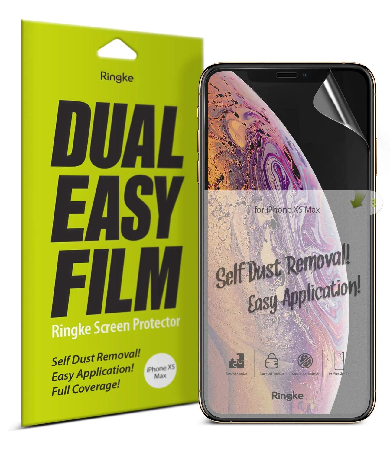 Flash Sale! iPhone XS Max Screen Protector | Dual Easy Film  Limited Availability!