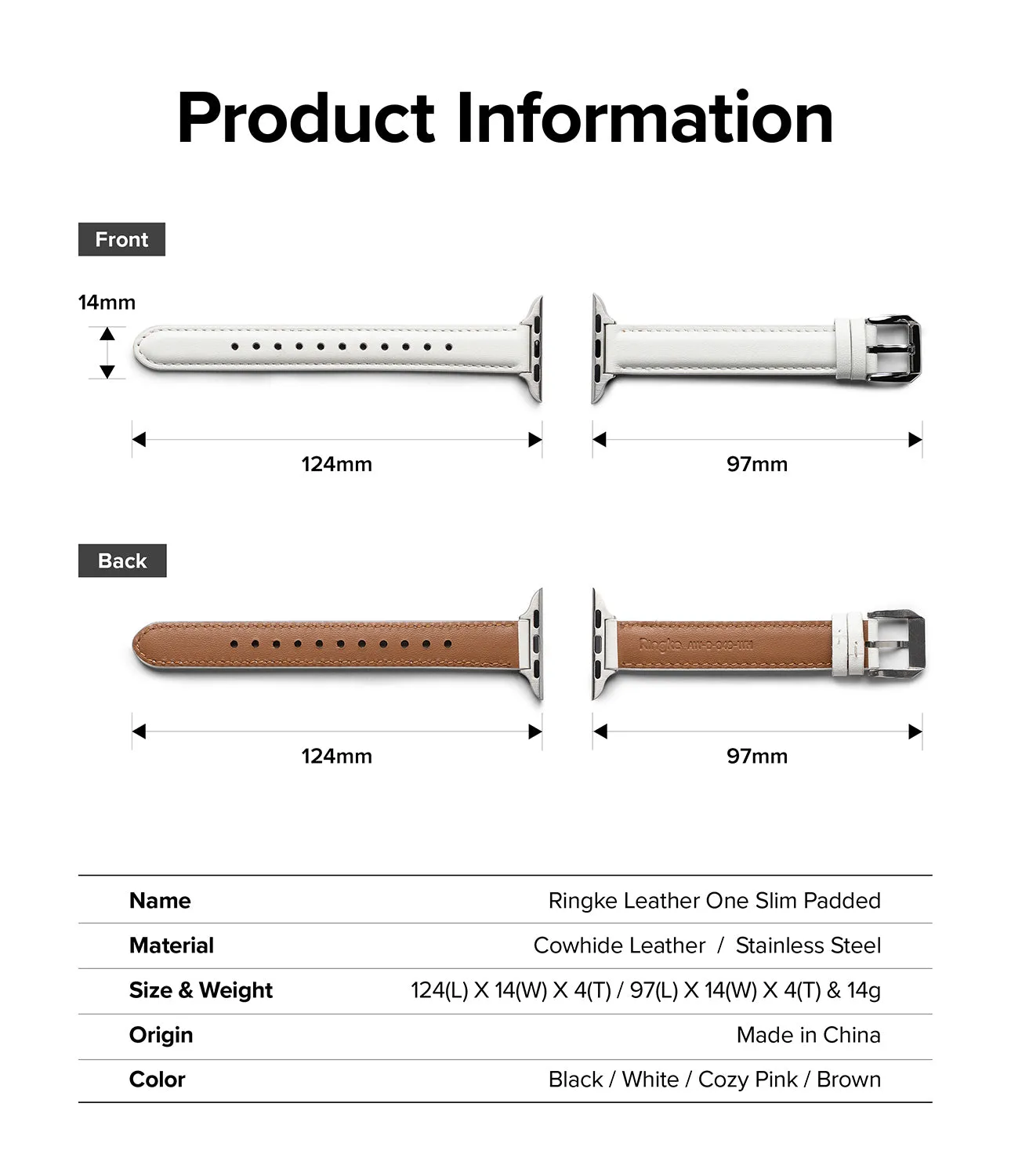 Flash Sale! Leather One Padded Slim  Last Chance!