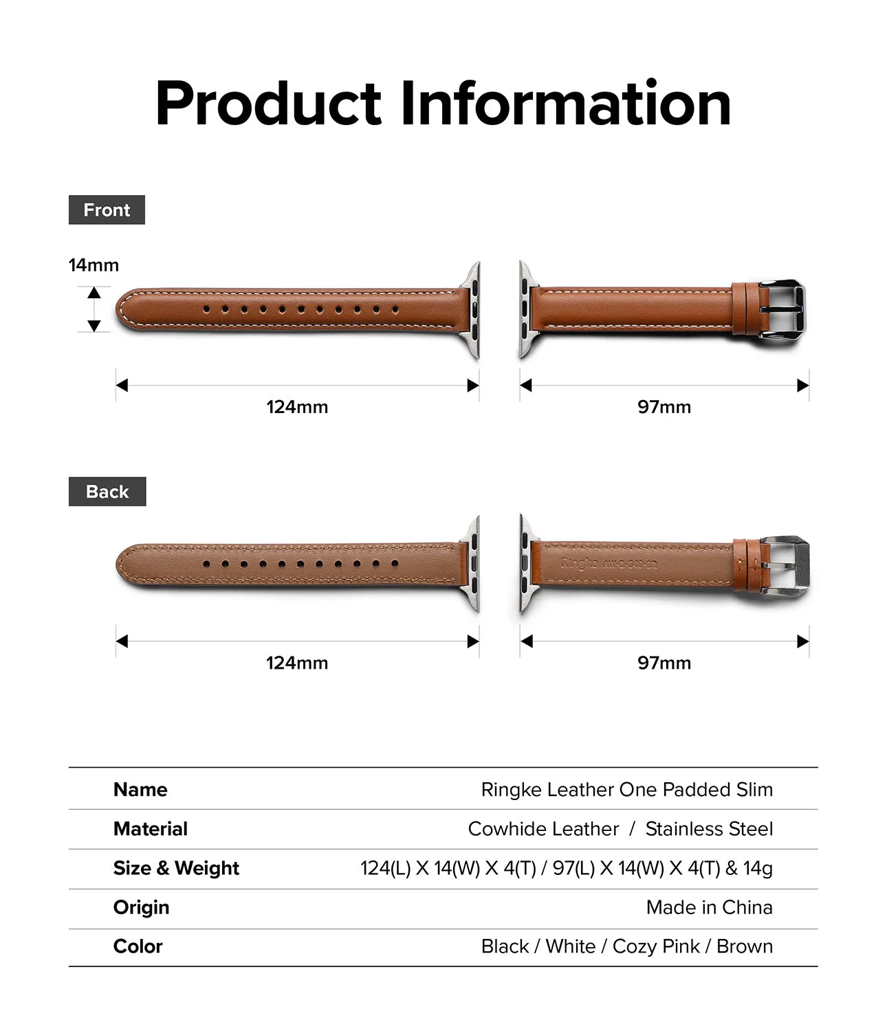 Flash Sale! Leather One Padded Slim  Last Chance!