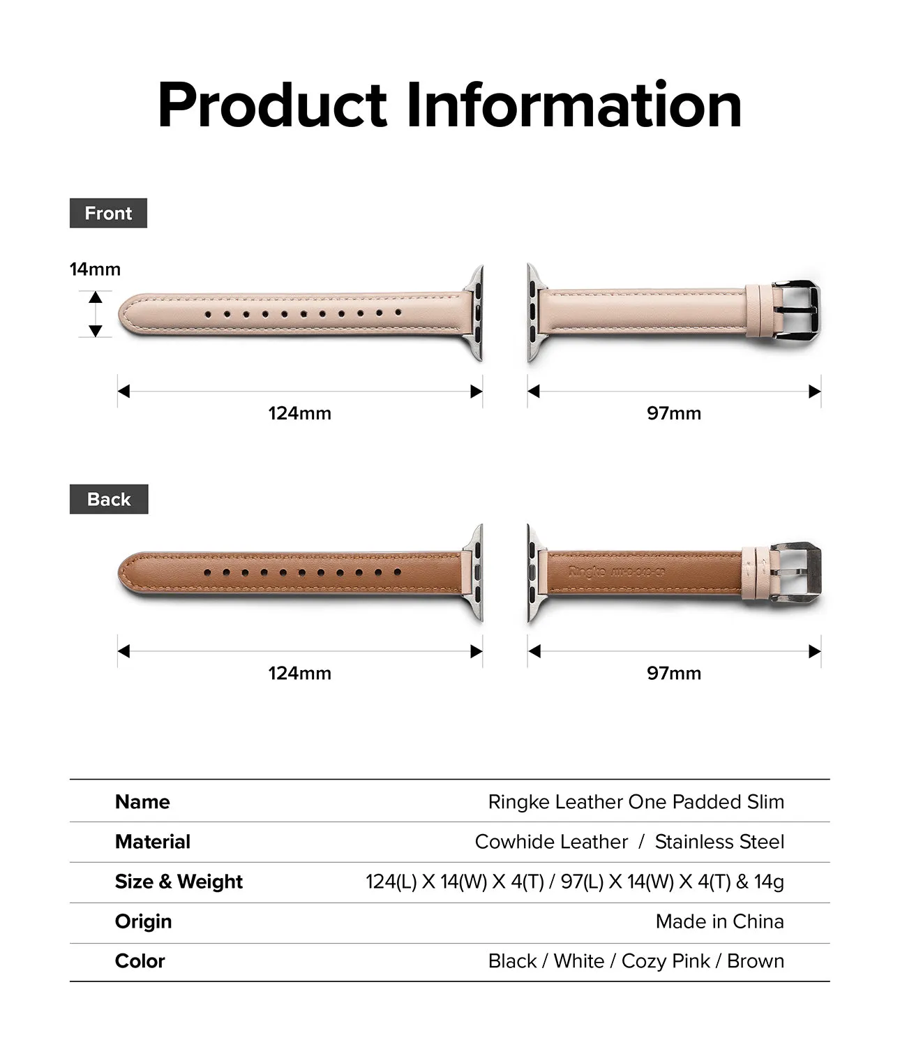 Flash Sale! Leather One Padded Slim  Last Chance!