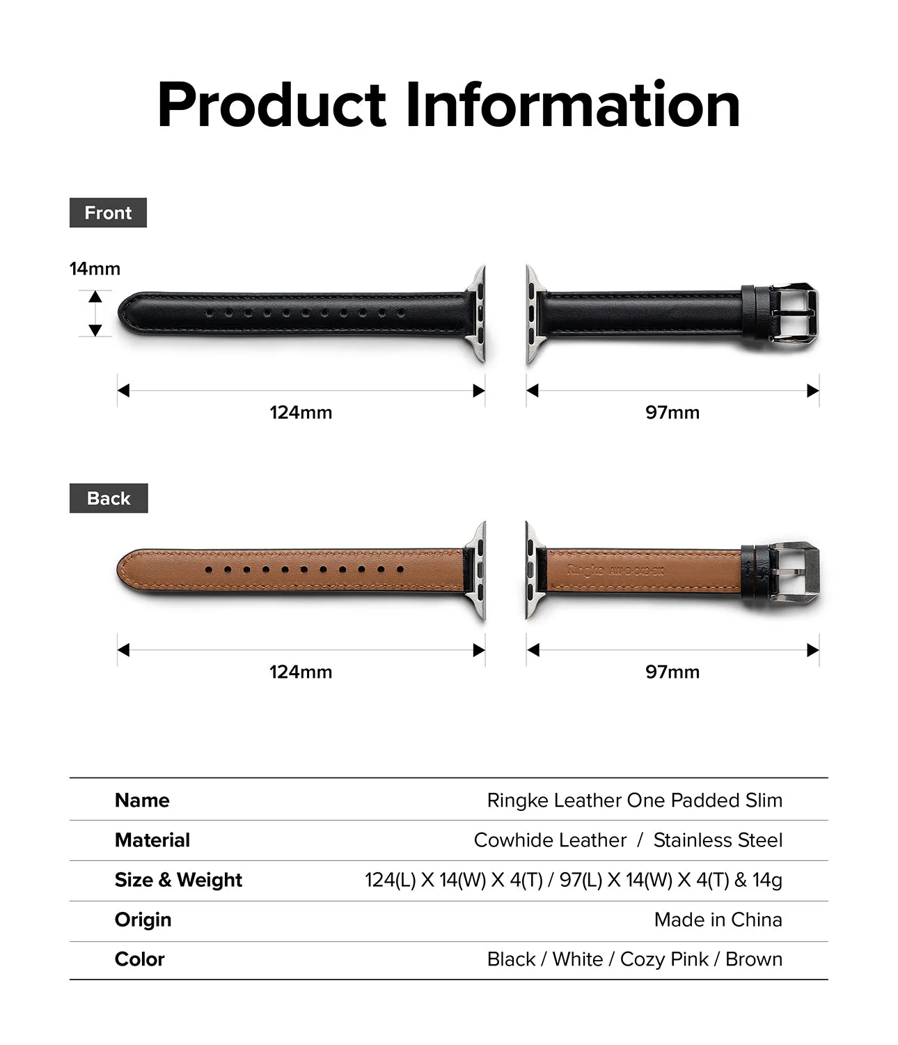 Flash Sale! Leather One Padded Slim  Last Chance!