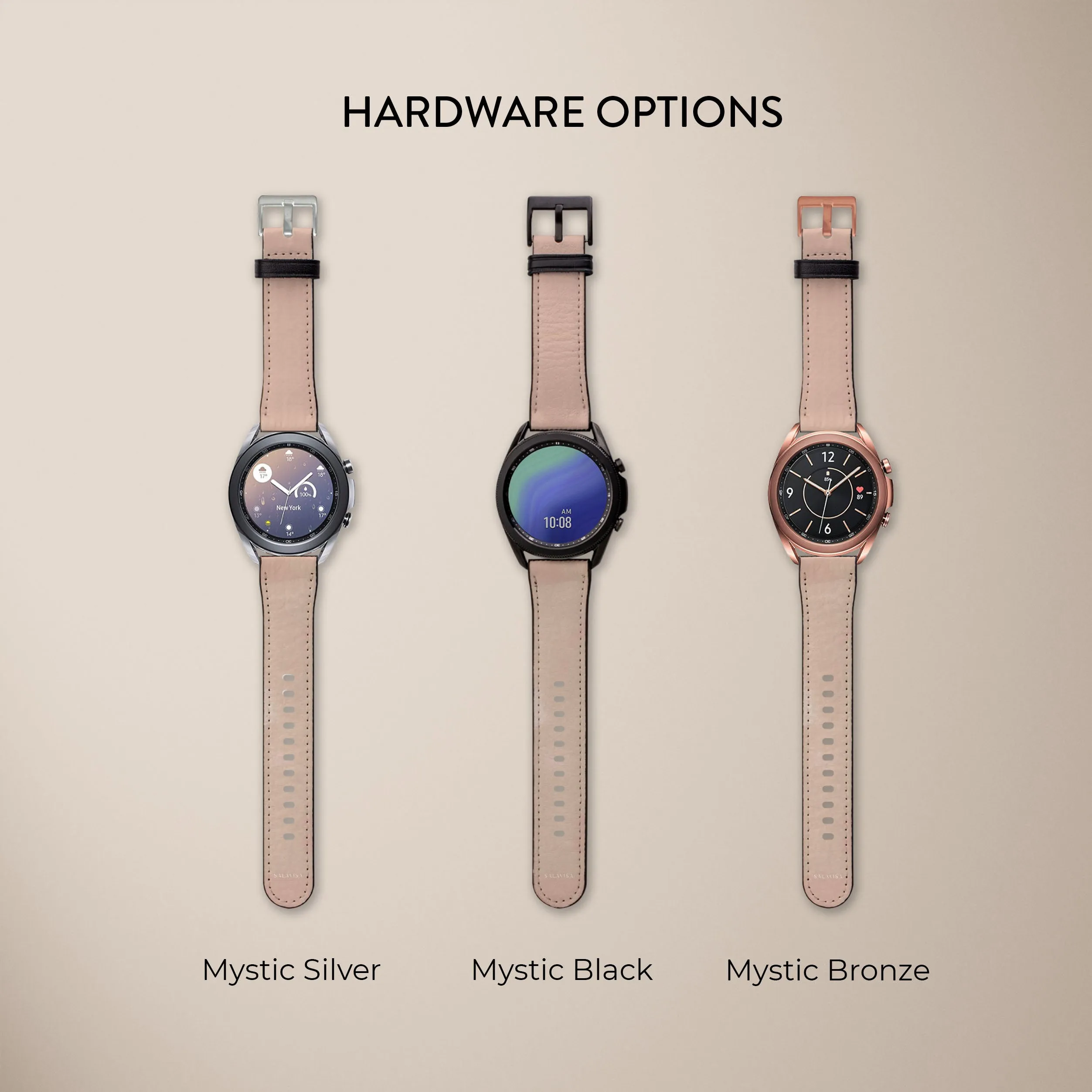 Flash Sale! Light Pink Watercolor Galaxy Watch Band  Limited Availability!