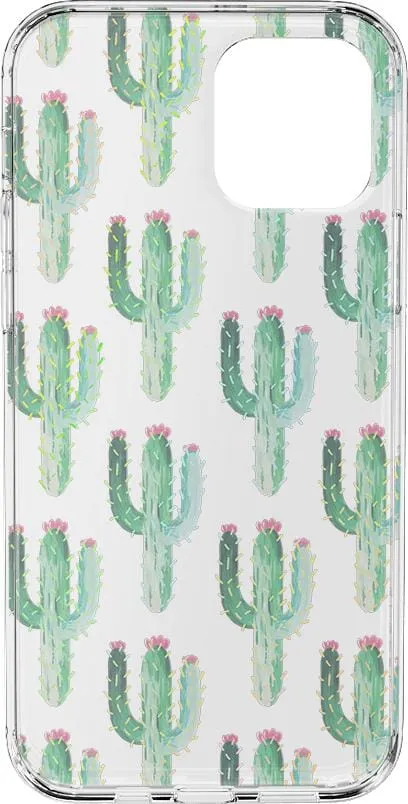 Flash Sale! Lookin' Sharp | Cactus Patterned Clear Floral Case  Last Few Pieces!