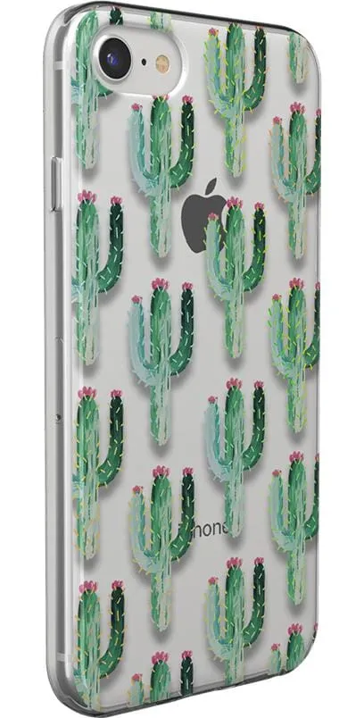 Flash Sale! Lookin' Sharp | Cactus Patterned Clear Floral Case  Last Few Pieces!
