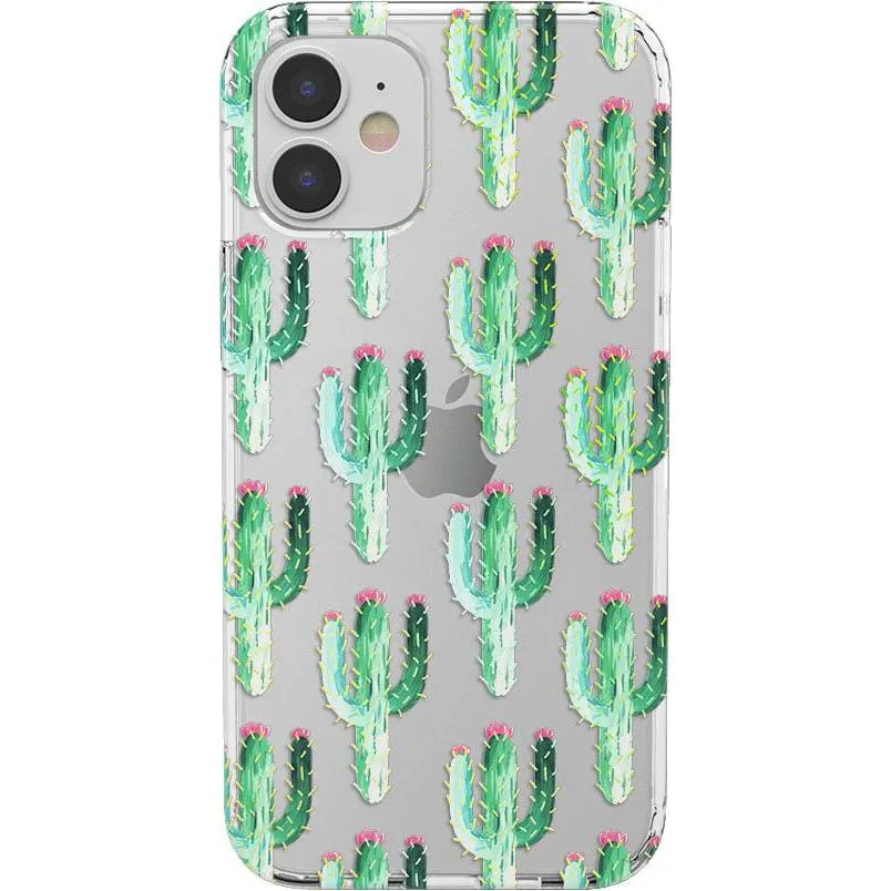 Flash Sale! Lookin' Sharp | Cactus Patterned Clear Floral Case  Last Few Pieces!