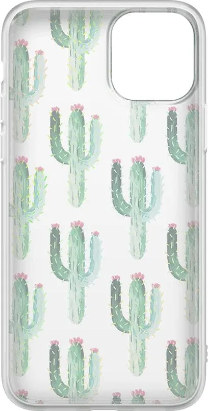 Flash Sale! Lookin' Sharp | Cactus Patterned Clear Floral Case  Last Few Pieces!