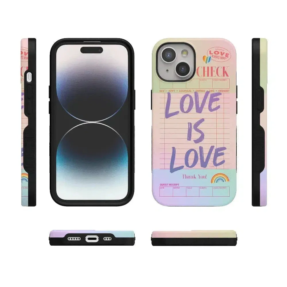 Flash Sale! Love is Love | Guest Check Pride Case  Dont Miss Out!