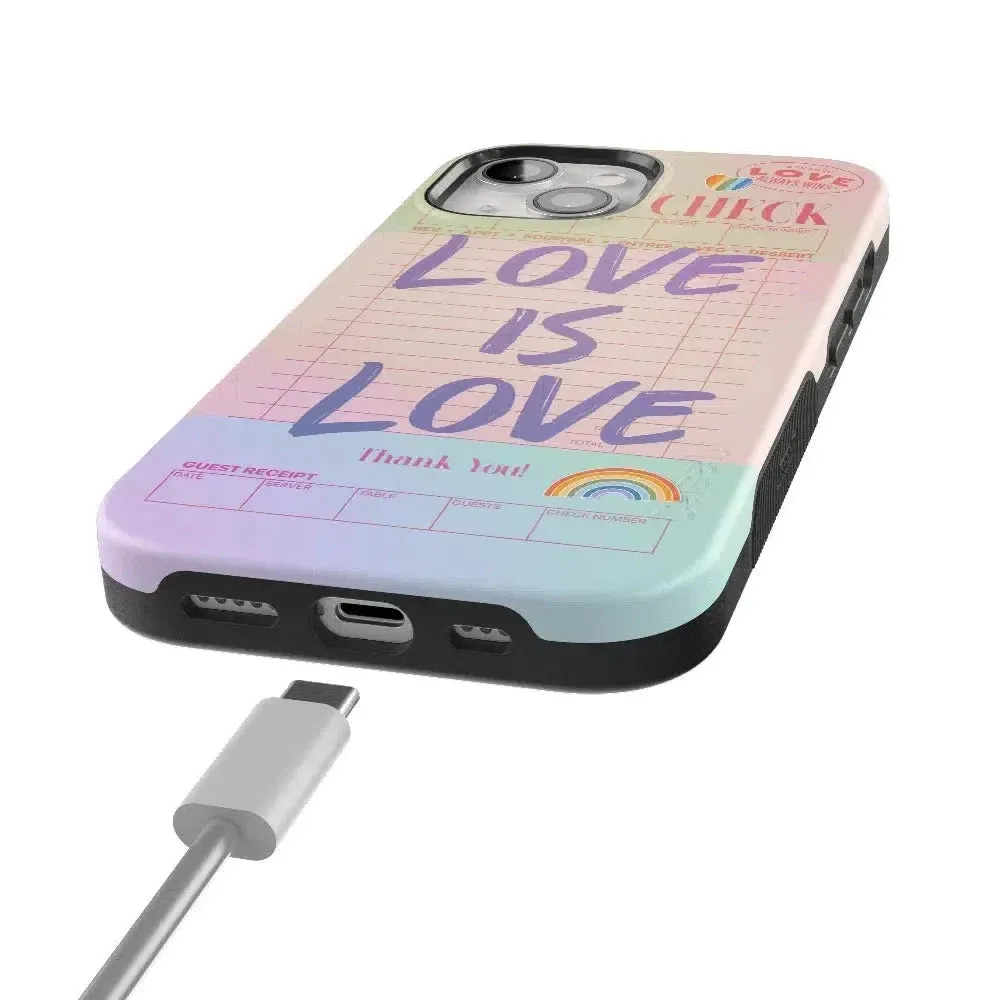 Flash Sale! Love is Love | Guest Check Pride Case  Dont Miss Out!