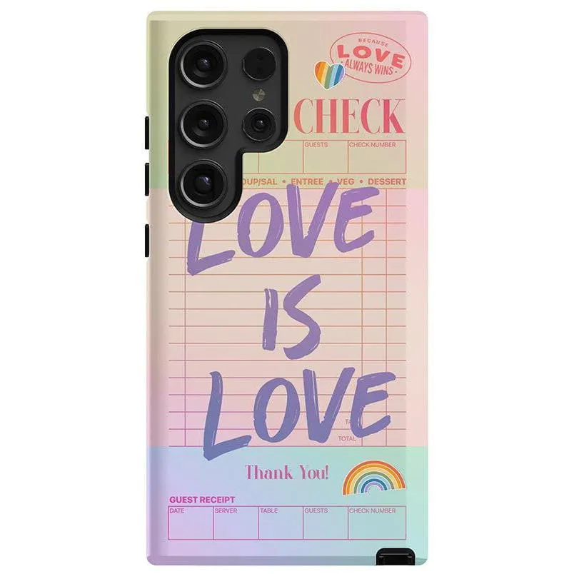 Flash Sale! Love is Love | Guest Check Pride Case  Dont Miss Out!