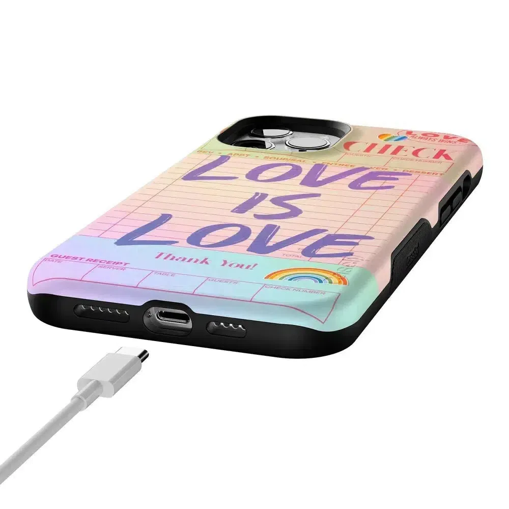 Flash Sale! Love is Love | Guest Check Pride Case  Dont Miss Out!