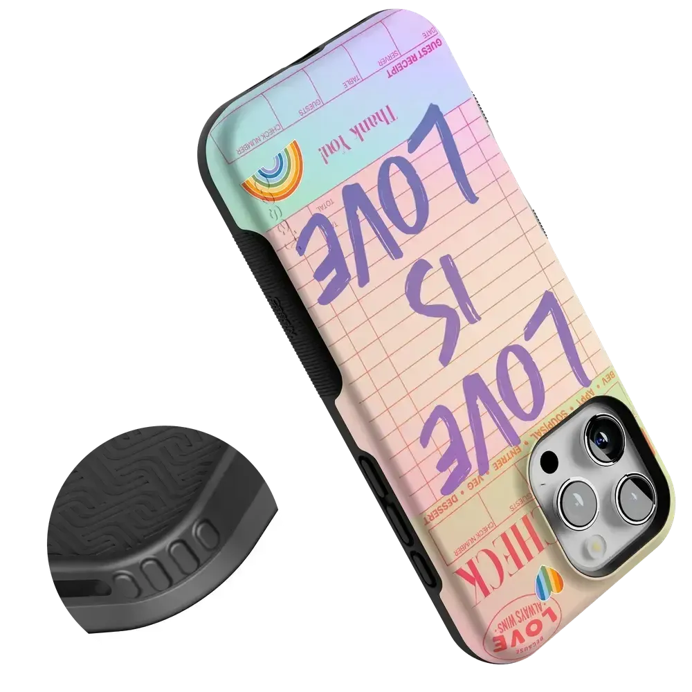 Flash Sale! Love is Love | Guest Check Pride Case  Dont Miss Out!