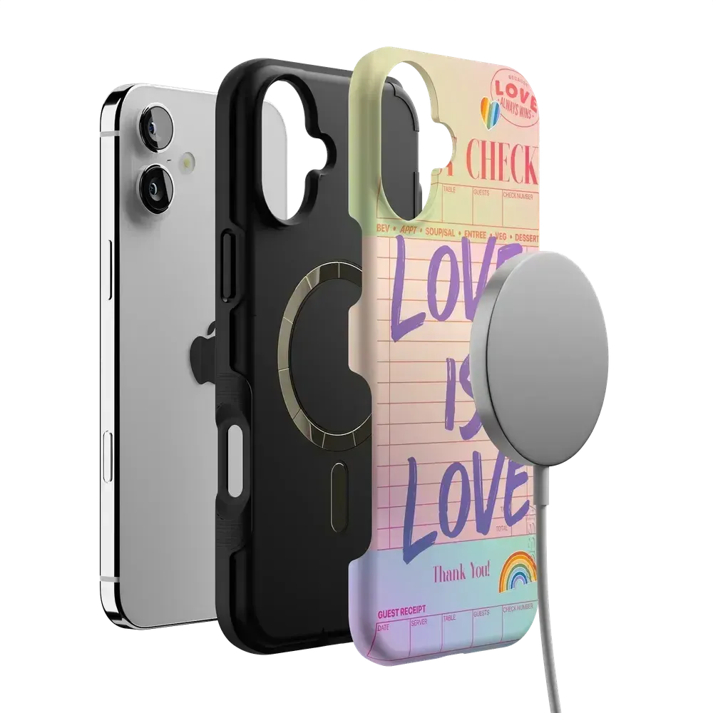 Flash Sale! Love is Love | Guest Check Pride Case  Dont Miss Out!