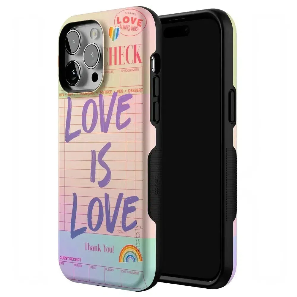 Flash Sale! Love is Love | Guest Check Pride Case  Dont Miss Out!