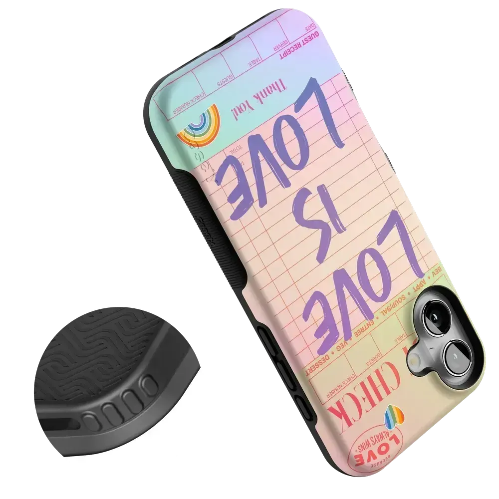 Flash Sale! Love is Love | Guest Check Pride Case  Dont Miss Out!