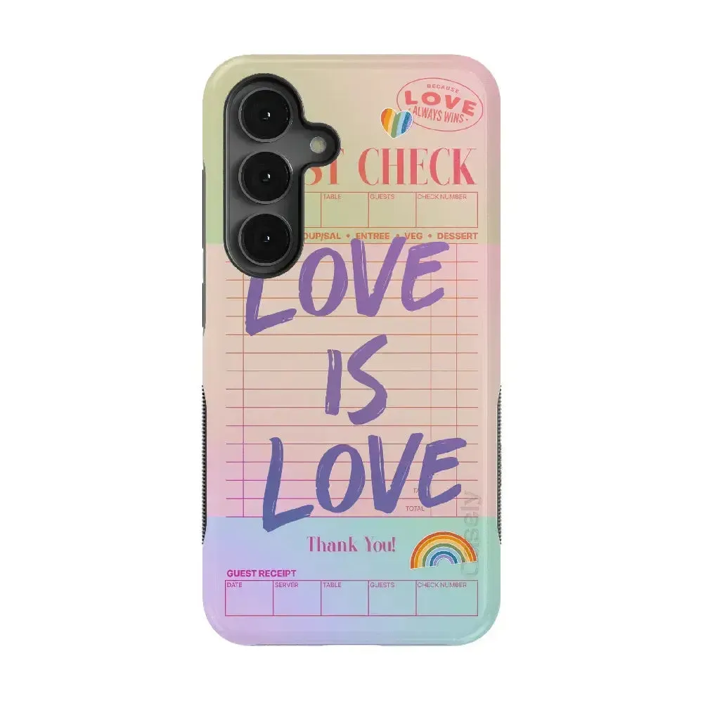 Flash Sale! Love is Love | Guest Check Pride Case  Dont Miss Out!