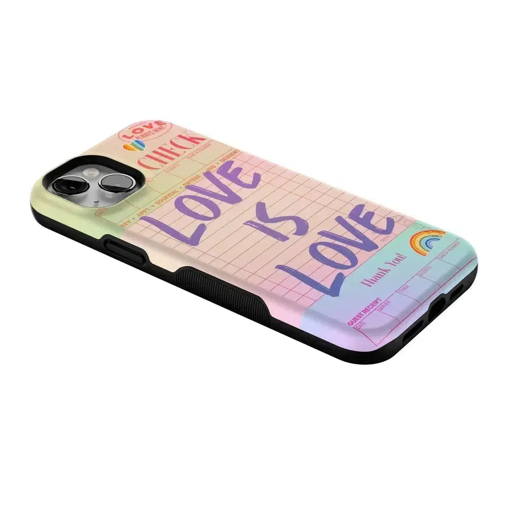 Flash Sale! Love is Love | Guest Check Pride Case  Dont Miss Out!